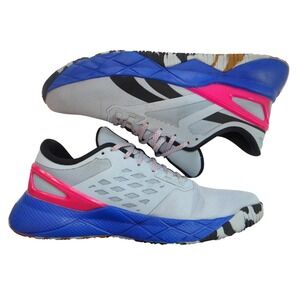 Reebok NanoFlex TR 20 Women's Training Shoes Light Blue Pink Blue Size 9